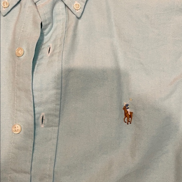 Ralph Lauren Light Blue Button-Up Shirt - Picture 2 of 4
